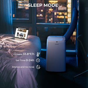 12000BTU 3-in-1 Portable Air Conditioner with Remote-White view 7