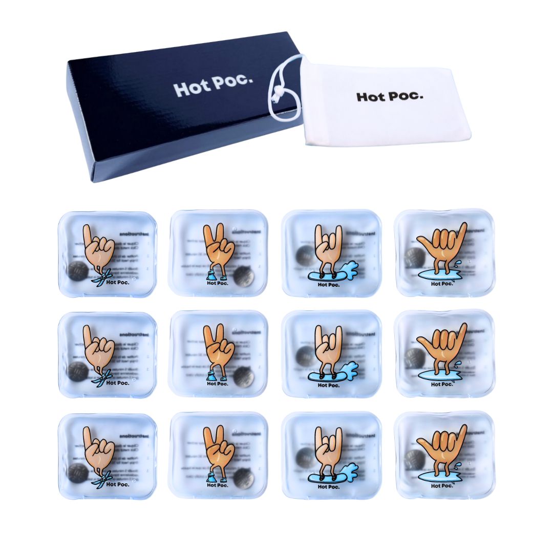 HotPoc Reusable Hand Warmers Family Pack, 12-Pack