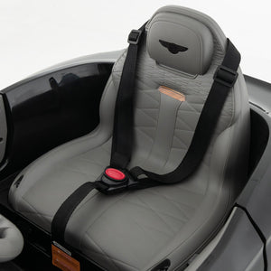 12V Powered Car Kids Ride-on Racer Car Licensed Bentley Bacalar-Black view 6
