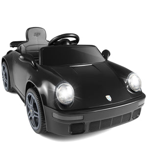 12V Electric Ride On Car Licensed RUF CTR with Remote Control and Music-Black