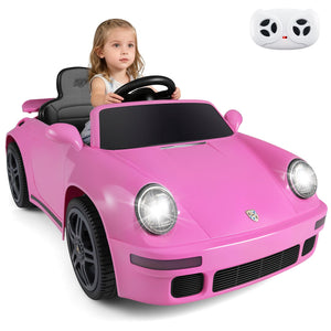 12V Electric Ride On Car Licensed RUF CTR with Remote Control and Music-Pink view 3