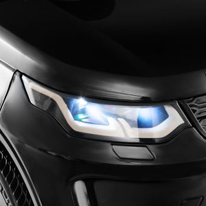 12V Kids Ride On Car with Remote Control Lockable Doors Slow Start System and LED Lights-Black view 7