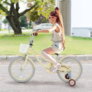 14/16/18 Inch Kids Bike Adjustable with Training Wheels Ages 3-8 Years Olds-18 inches view 2