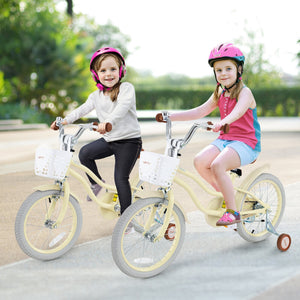 14/16/18 Inch Kids Bike Adjustable with Training Wheels Ages 3-8 Years Olds-18 inches view 3