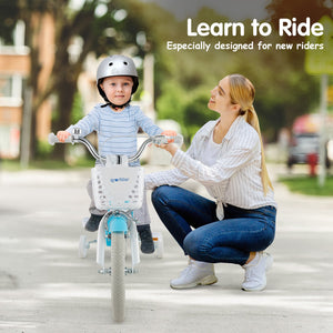 14/16/18 Inch Kids Bike with Dual Brakes and Adjustable Seat-14 inches view 8