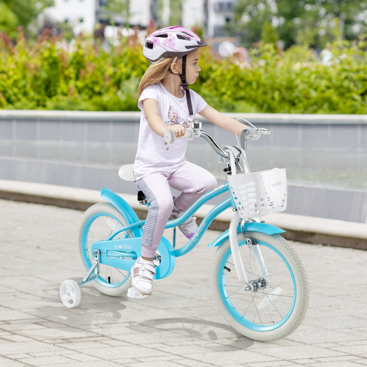 14/16/18 Inch Kids Bike with Dual Brakes and Adjustable Seat-16 inches view 2
