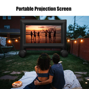 14-20 Feet Inflatable Outdoor Movie Projector Screen with Blower and Carrying Bag-16' view 5