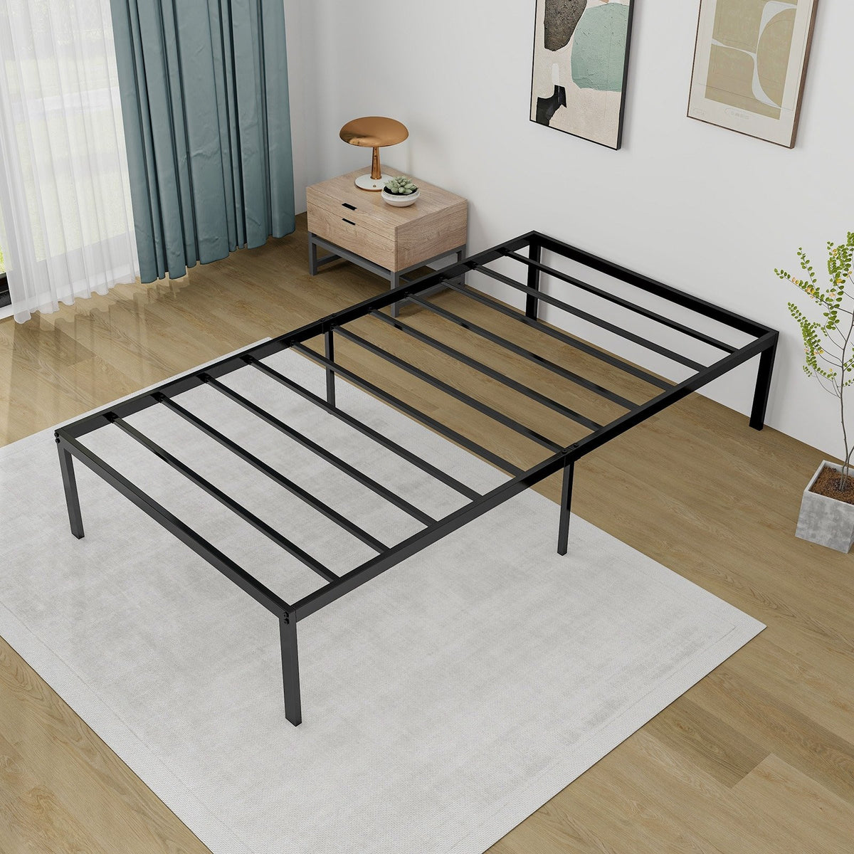 14 Inch Heavy Duty Metal Platform view 3
