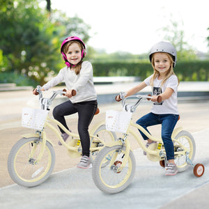 14 Inch Kids Bike Adjustable with Training Wheels Ages 3-8 Years Olds-14 inches view 3