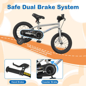 14-Inch Kids Bike Bicycle for Boys Girls 3-5 with High Carbon Steel Frame view 5