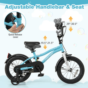 14-Inch Kids Bike for 3-5 Years Old Children Bicycle with Training Wheels view 6