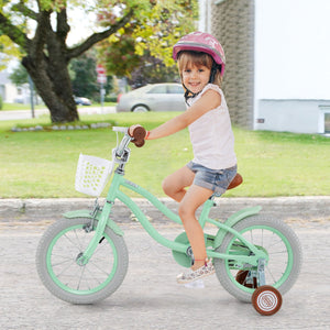 14 Inch Kids Bike with Adjustable Seat and Bell for Kids 3-8 Years Olds-14 inches view 2