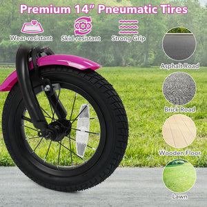 14 Inch Kids Bike with Training Wheels for Aged 3-5 Years Old - Magic Rose view 7