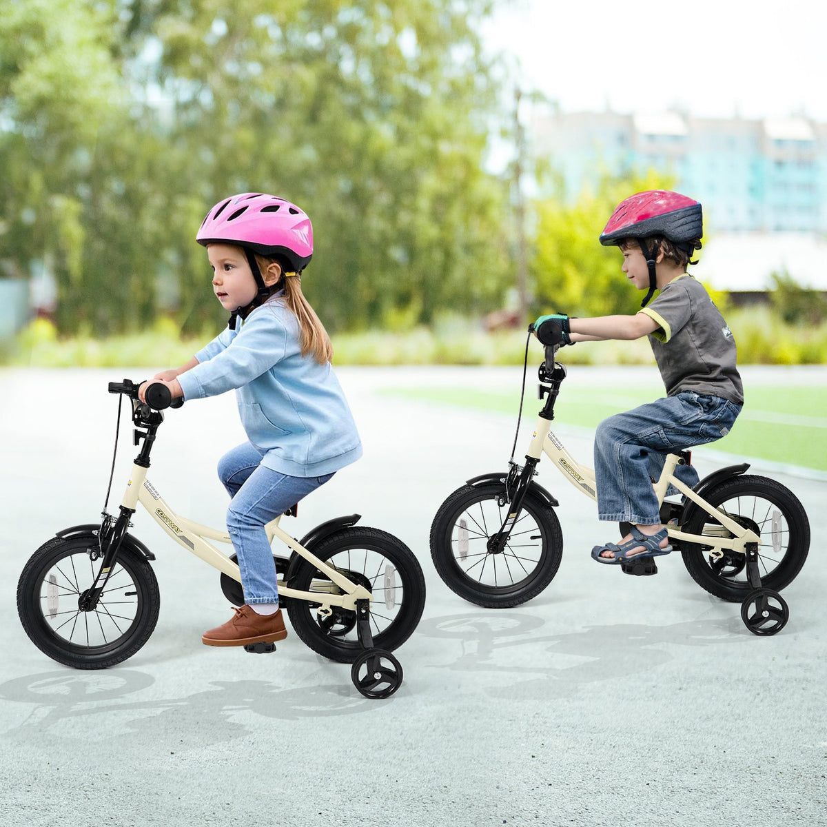 14 Inches Kids Bike Sport Bicycle with Removable Training Wheels view 3