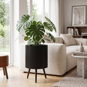 14 Inch Plant Pot with Stand and Tapered Legs for Garden view 2