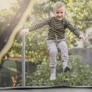 15/16 Feet Trampoline Replacement Safety Net with Adjustable Straps-16 ft view 2