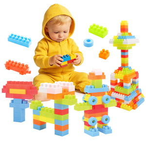 150 Pcs Toddler Building Blocks Toy STEM Montessori Early Learning Toys for 3+ year old view 4