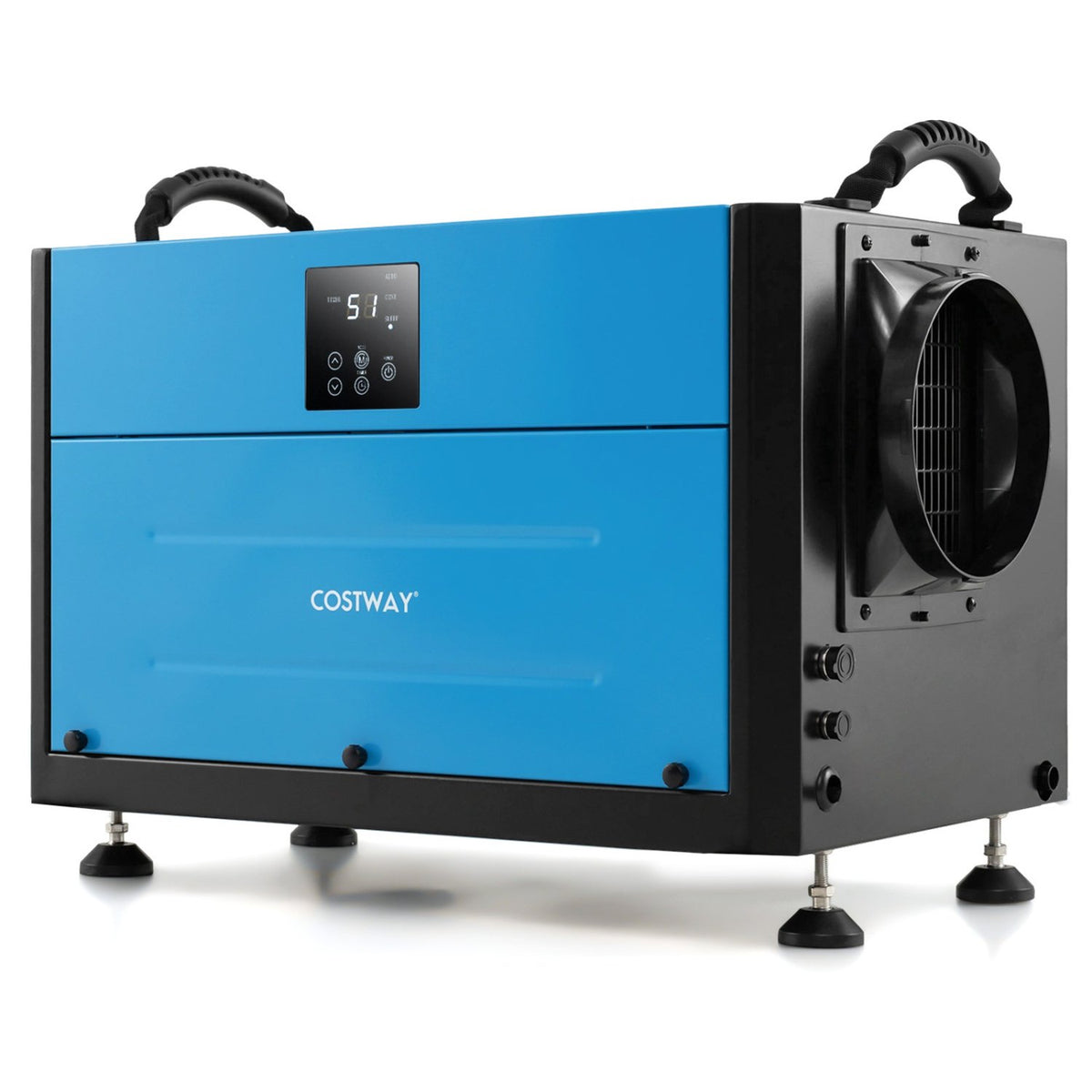 155 Pint Crawl Space Dehumidifier with 3 Modes and 24H Timer-Blue view 2