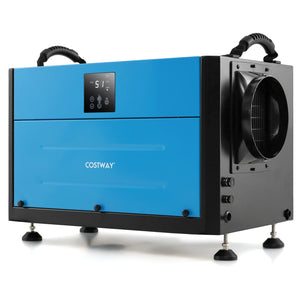 155 Pint Crawl Space Dehumidifier with 3 Modes and 24H Timer-Blue view 2