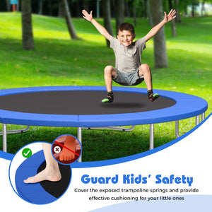 16 Feet Trampoline Pad Replacement Safety Pad with Fixing Straps (Blue) view 6