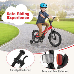 16 Inch Kids Bike Adjustable Bicycle with Reflectors and Bell for 4-7 Years Old view 7