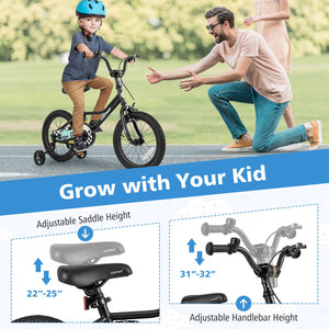 16 Inch Kids Bike Adjustable for 4-7 Years Old with Low-Step Frame view 7