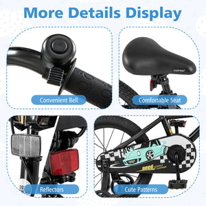 16 Inch Kids Bike Adjustable for 4-7 Years Old with Low-Step Frame view 9