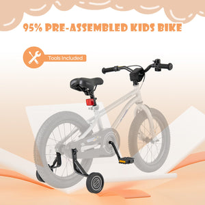 16-Inch Kids Bike Bicycle for Boys Girls 4-7 Adjustable with High Carbon Steel Frame-16 inches view 7