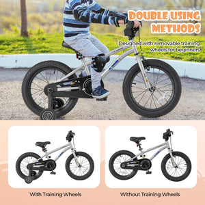 16-Inch Kids Bike Bicycle for Boys Girls 4-7 Adjustable with High Carbon Steel Frame-16 inches view 8