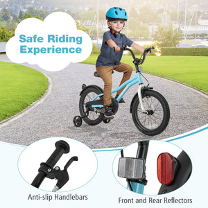 16-Inch Kids Bike for 4-7 Years Old Children Bicycle with Training Wheels view 8