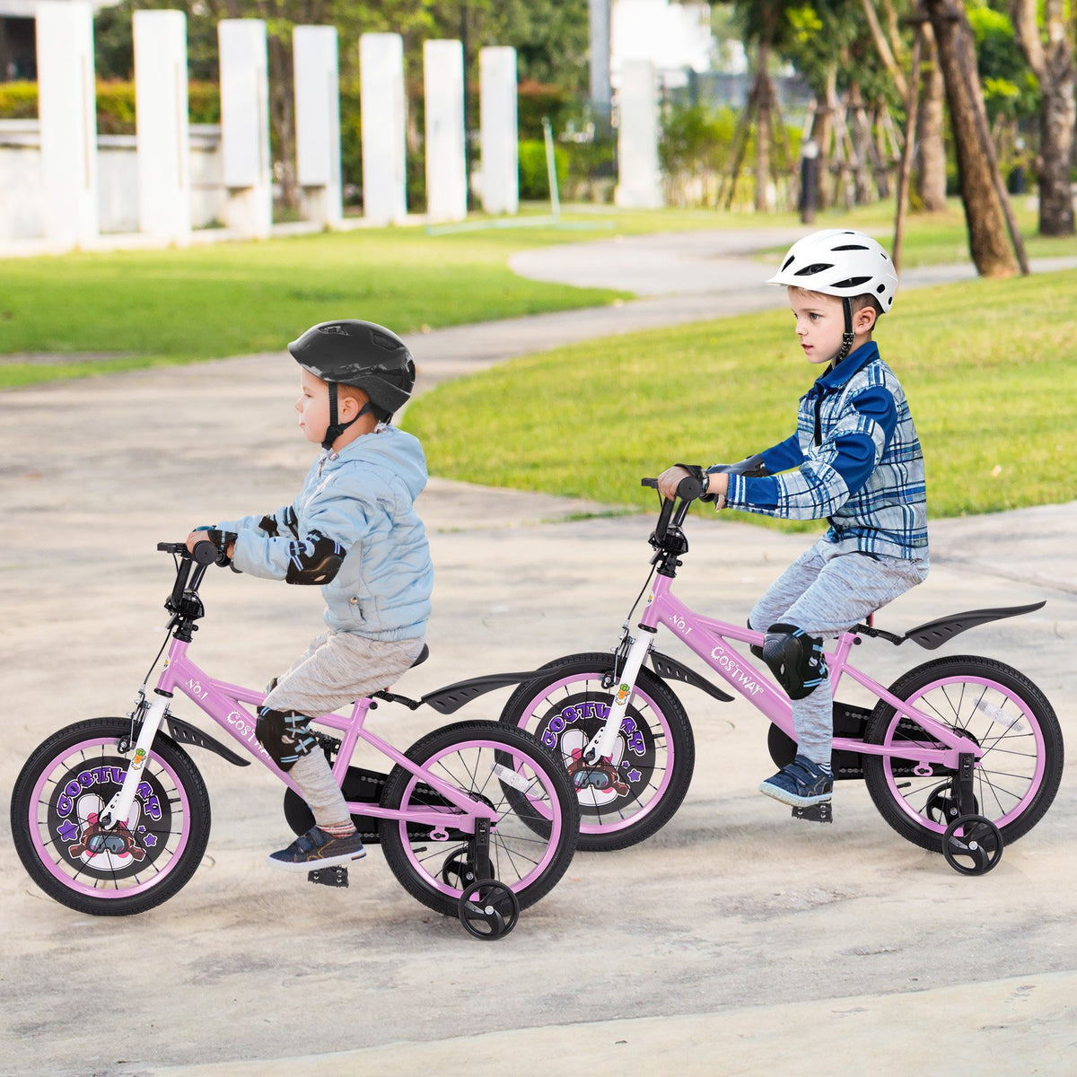 16 Inch Kids Bike for 4-8 Years Old Sport Bicycle with Adjustable Handlebar and Saddle-16 inches view 3