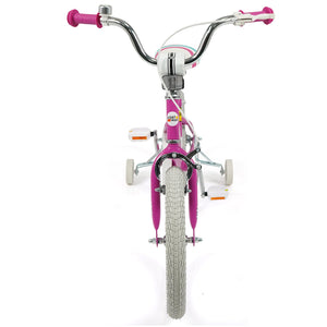 16 Inch Kids Bike for Aged 3-8 Years Old with Adjustable Handlebar Pink- Starlight Wave view 4