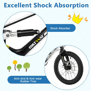 16 Inch Kids Bike Magnesium Alloy Bicycle Adjustable for Aged 4 to 7-16 inches view 6