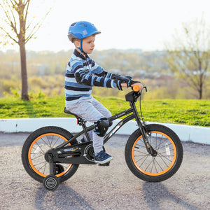 16-Inch Kids Bike Sport Bicycle for 4-7 Years Old with Adjustable Seat and Reflectors-16 inches view 2