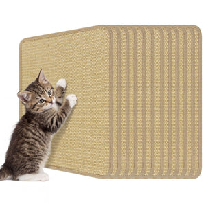 16 x 12 Inch 6-Piece Cat Scratcher Mat Set view 4