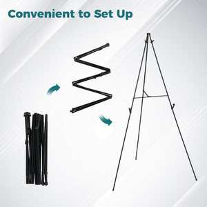 166 CM Metal Easel Stand Set 6-Pack-Black view 7