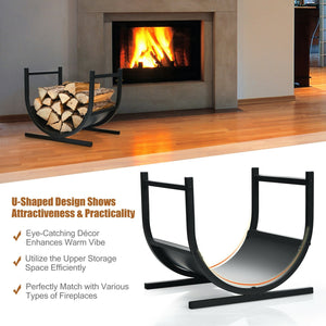 17 Inch U-Shaped Firewood Rack Steel view 5