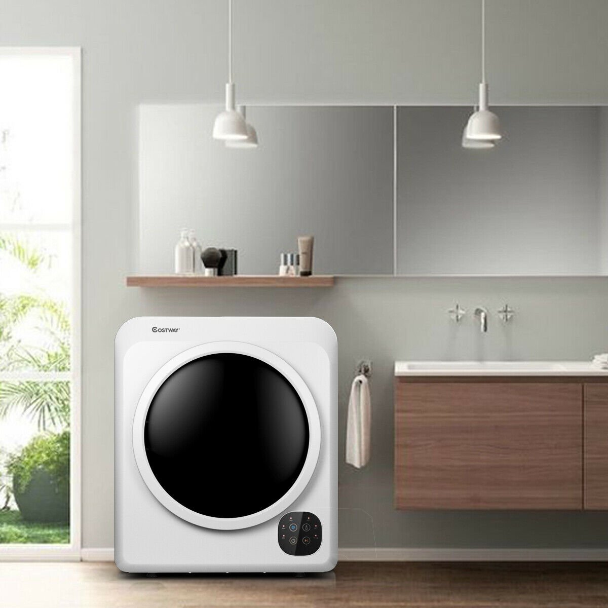 1700W Electric Dryer Portable Tumble Dryer with Steel Tub view 2