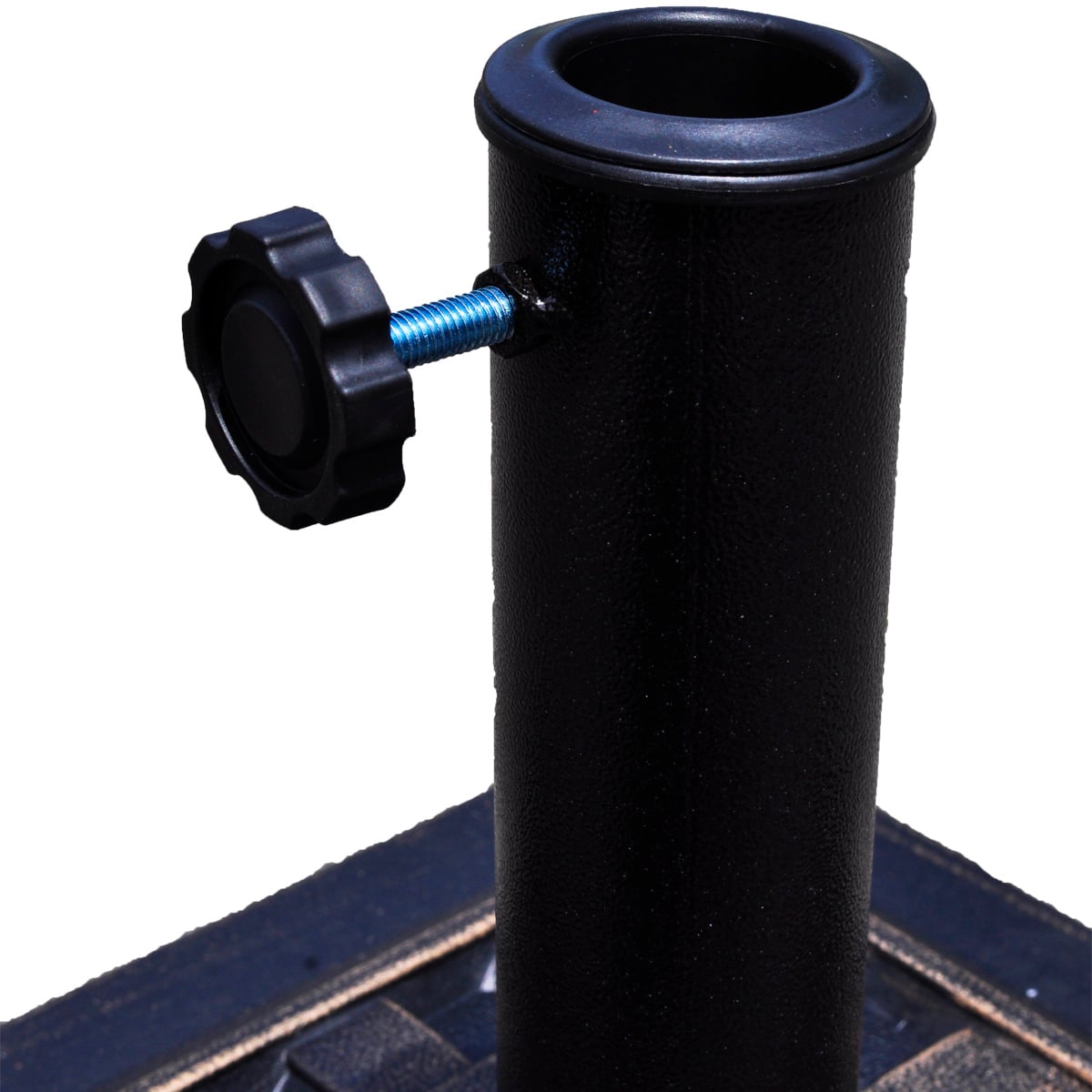 17.5 Inch Heavy Duty Square Umbrella Base Stand of 30 lbs for Outdoor view 8