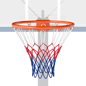 18 inches Basketball Rim Heavy Duty Wall Mounted Basketball Rim Goal Replacement-Orange view 4