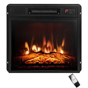 18 Inch Electric Fireplace Inserted with Adjustable LED Flame view 4