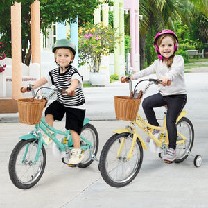 18 Inch Kids Bike Adjustable Bicycle with Reflectors and Bell for Children 4-8 Years Old-18 inches view 3