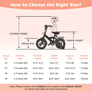 18 Inch Kids Bike Adjustable for 3-8 Years Old Children Pink - Stars & Moon view 4