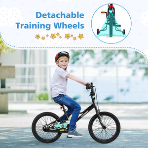 18 Inch Kids Bike Adjustable for 4-8 Years Old with Low-Step Frame view 6