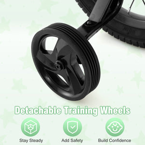 18 Inch Kids Bike Adjustable with Transparent Chain Cover for 4-8 Years Old view 8