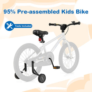 18-Inch Kids Bike Bicycle for Boys Girls 4-8 with High Carbon Steel Frame view 6