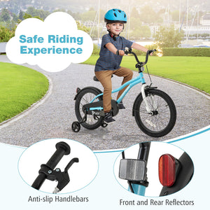 18-Inch Kids Bike for 4-8 Years Old Children Bicycle with Training Wheels view 8