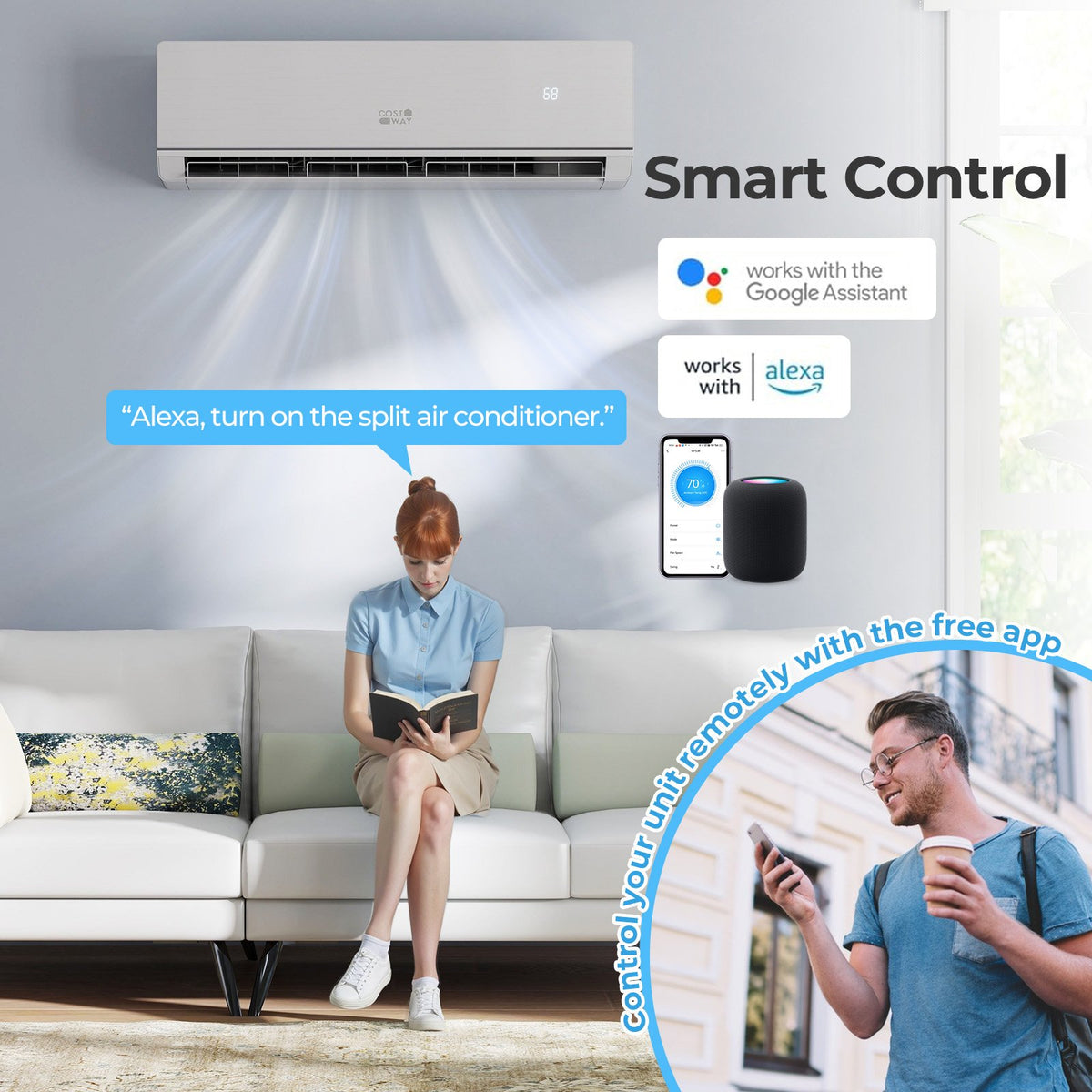 SEERXtreme Series ENERGY STAR Certified 18000 BTU 25 SEER2 208-230V Mini Split Heat Pump Heating at -25℃ view 8