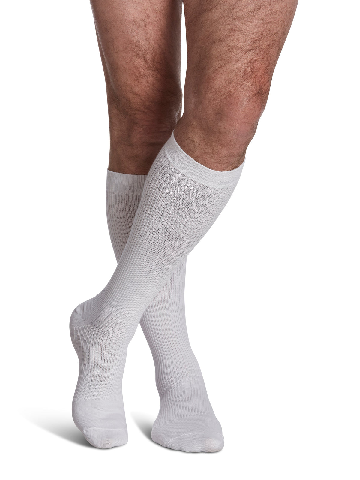 Sigvaris Casual Cotton 15-20 mmHg Knee High Closed Toe for Men