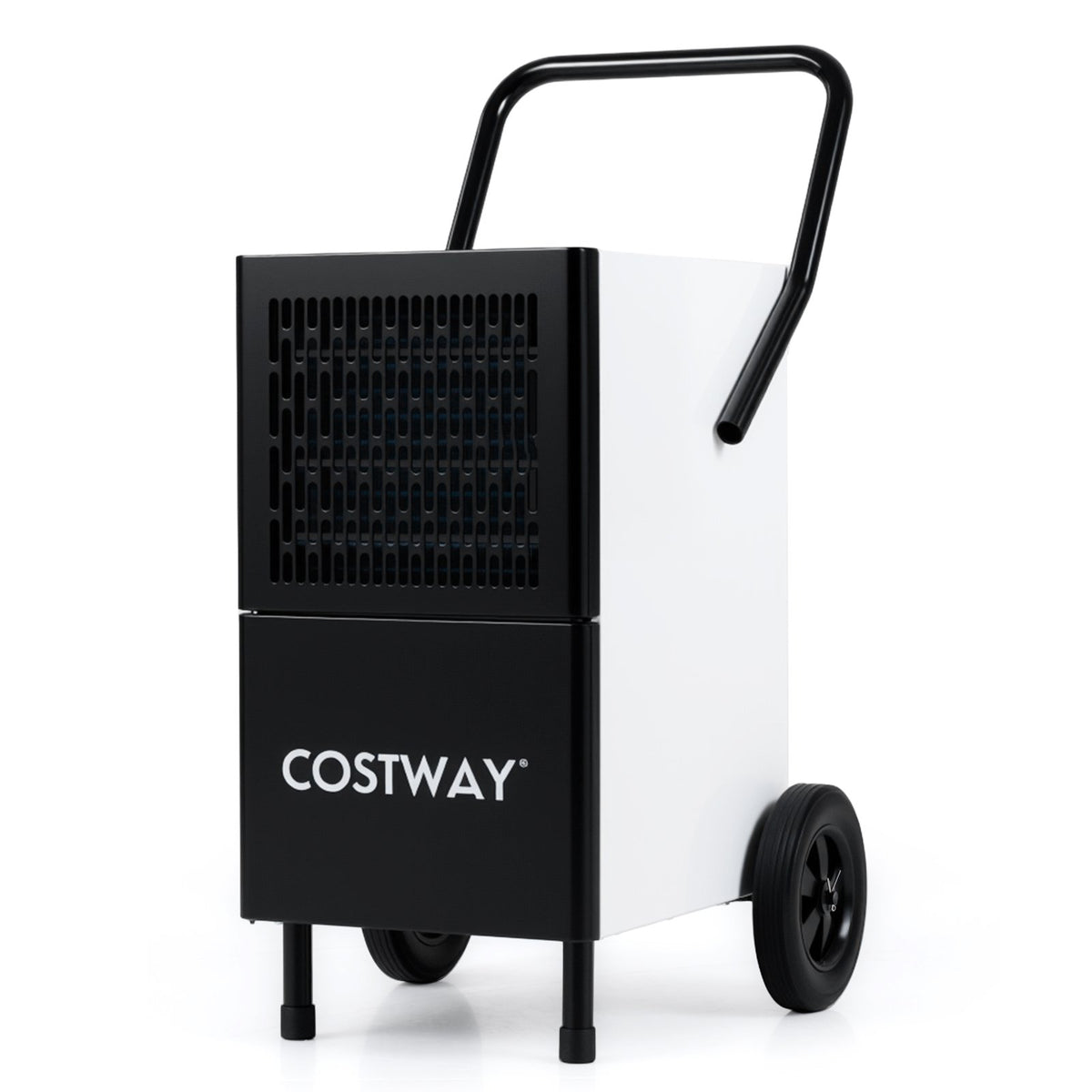 189 Pints Commercial Dehumidifier with Built-in Water Pump-Black view 3